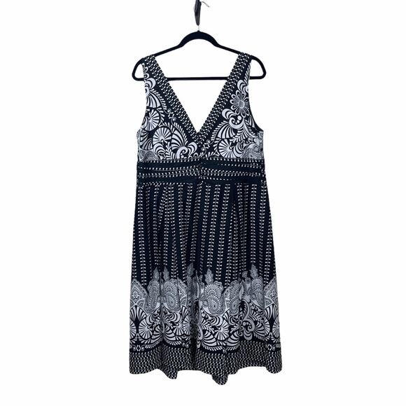 Signature Robbie Bee Sleeveless Cotton Dress 16 W - Picture 4 of 7